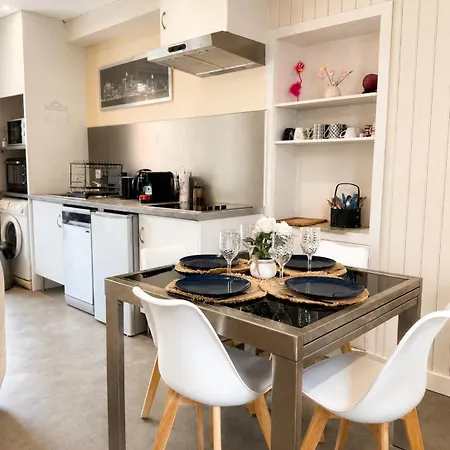 Apartmán Le Flamant Rose, Proche Centre-ville Avec Terrasse La Rochelle (Charente-Maritime)
